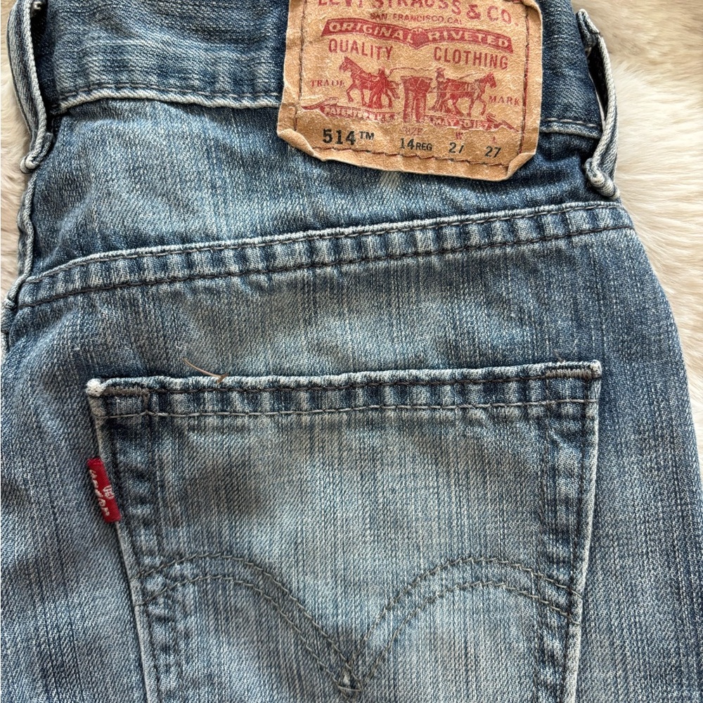 Levi's Classic Blue Jeans with Signature Patch
